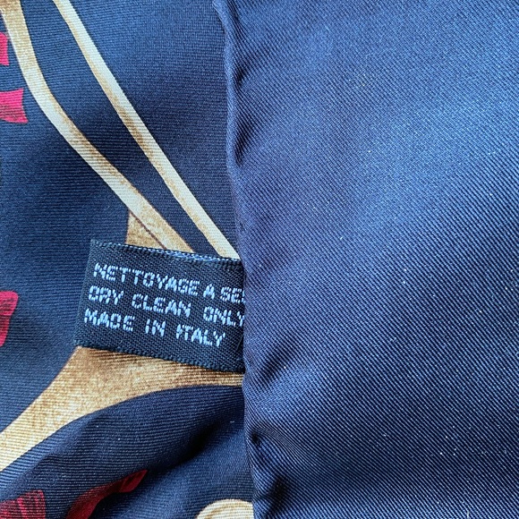 Christian Dior | Vintage 100% Silk Scarf - Picture 5 of 5